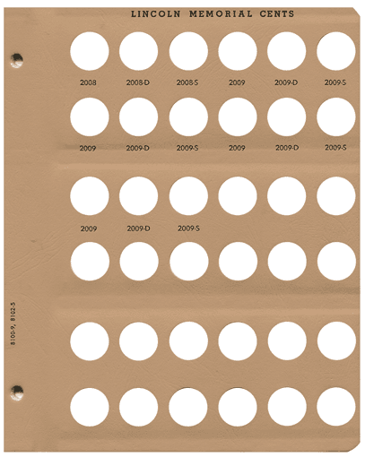 Lincoln Memorial - Cents 1959 to 2009 with proof - alternate view 5