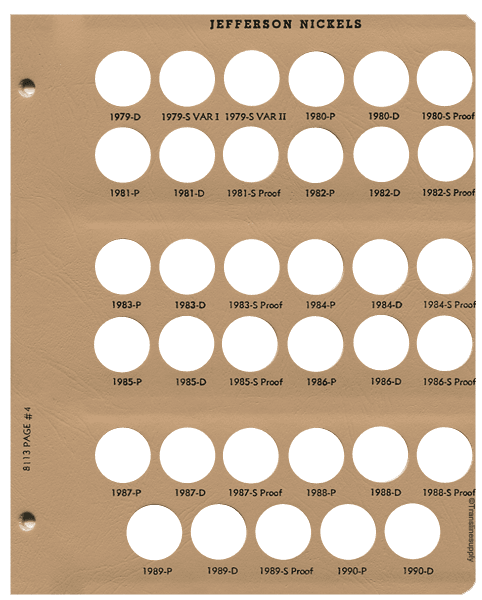 Jefferson Nickels Including proof-only issues 1938-2005 - alternate view 4