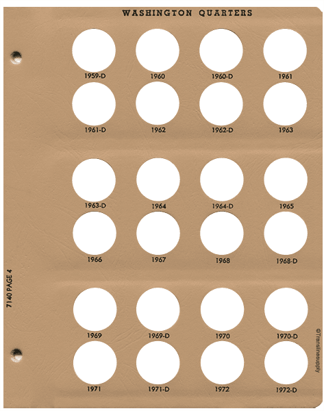 Washington Quarters 1932-1998 - alternate view 4