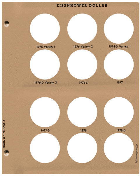 Eisenhower Dollars - alternate view 2