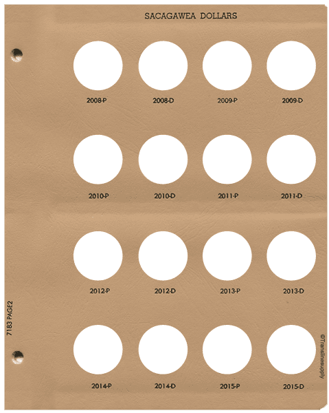 Sacagawea Dollars Replacement Page 2