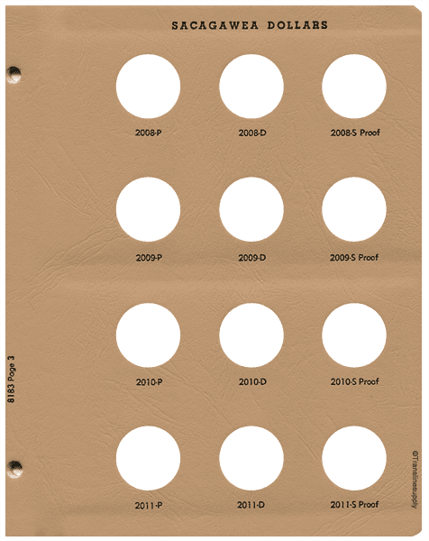 Sacagawea Dollars with Proof Replacement Page 3
