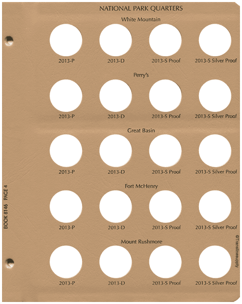 Washington Quarters America's Beautiful N/P 2010-2015. P.D.S & Sil. Pr. Vol I - alternate view 4