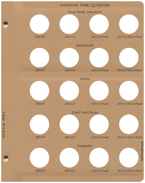 Washington Quarters America's Beautiful N/P 2010-2015. P.D.S & Sil. Pr. Vol I - alternate view 5