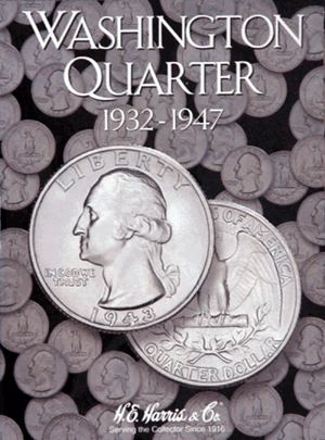 Washington Quarters Folder No. 1 1932-1947