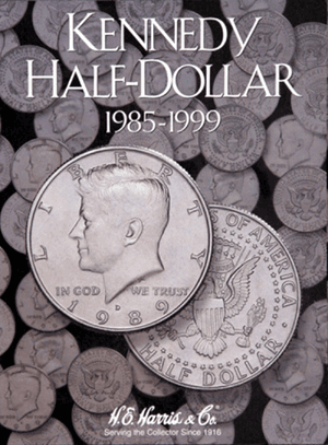 Kennedy Half Dollar Folder No. 2 1985-1999