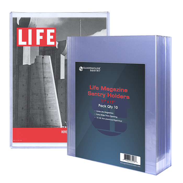 Life Magazine Sentry Holders - 11 x 15 x 7mm
