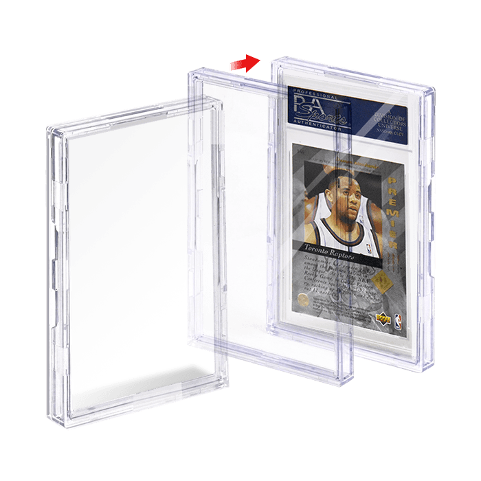 Plastic Snap Case Graded Card Holder for PSA - Friction?Fit- 1 Slab - alternate view 1