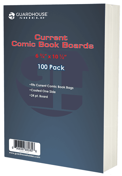Current Comic Book Boards (6 3/4 x 10 1/2) - 100 Pack