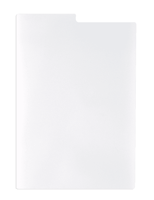 Comic Book Divider with Folding Tab - 7 1/4 x 11 1/4 - alternate view 1