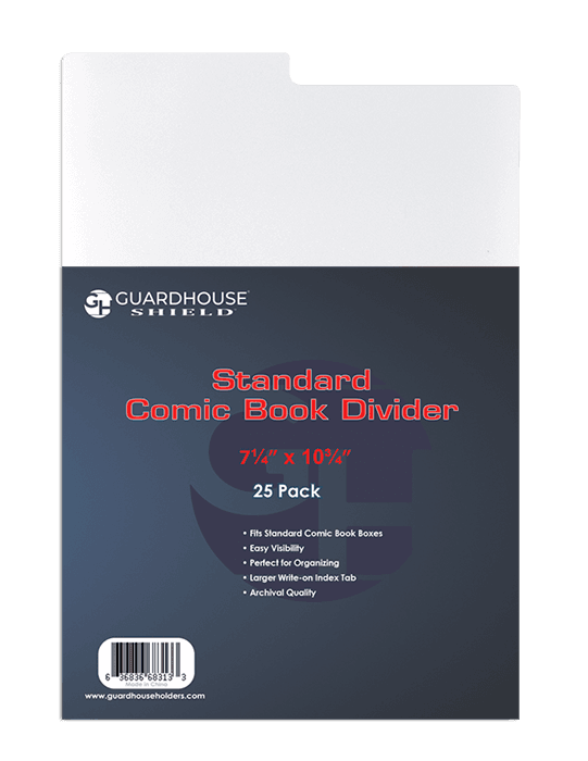 Standard Comic Book Divider - 7 1/4 x 10 3/4
