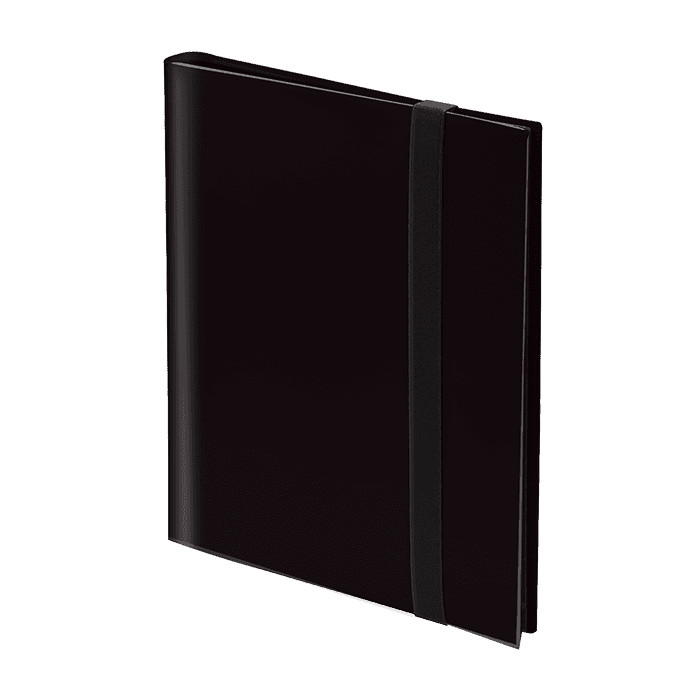9 Pocket Trading Card Folio - Black