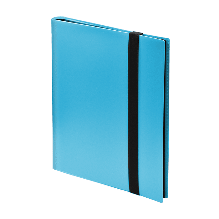 9 Pocket Trading Card Folio - Baby Blue