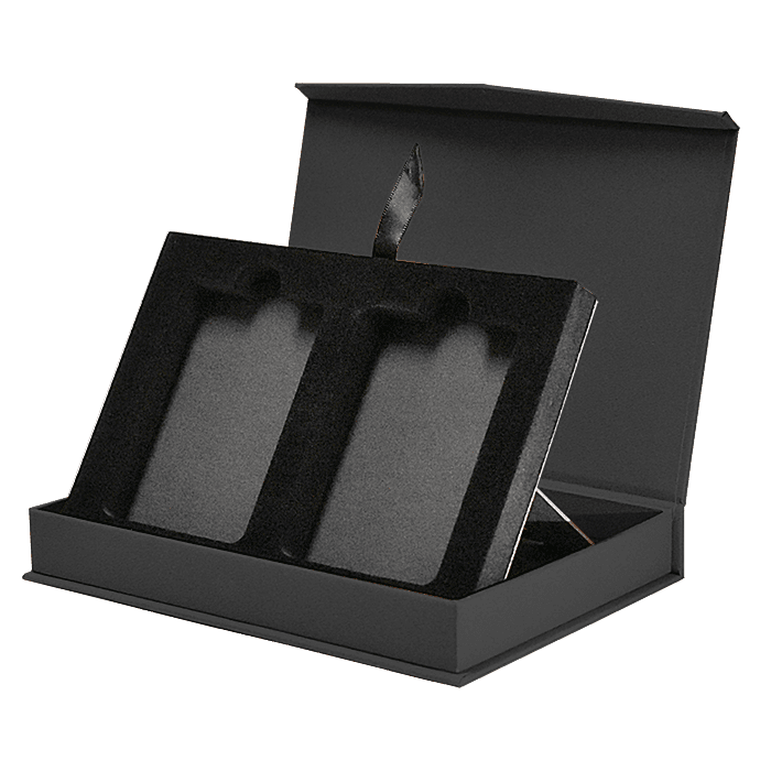 Magnetic Lid 2 Slab Box With Easel
