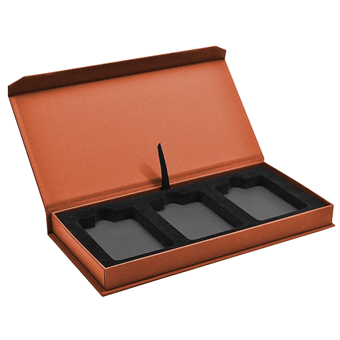 Magnetic Lid 3 Slab Box With Easel - alternate view 2