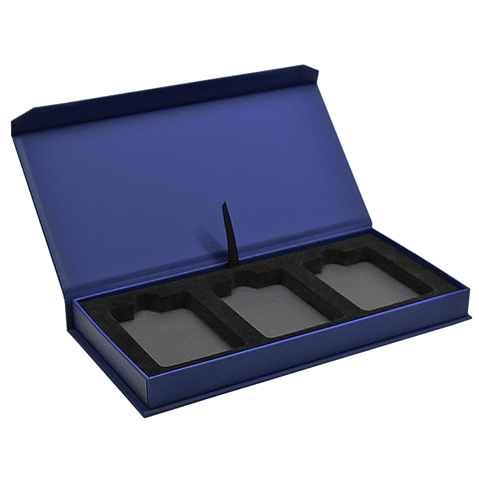 Magnetic Lid 3 Slab Box With Easel - alternate view 3