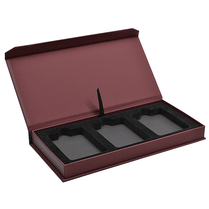 Magnetic Lid 3 Slab Box With Easel - alternate view 4