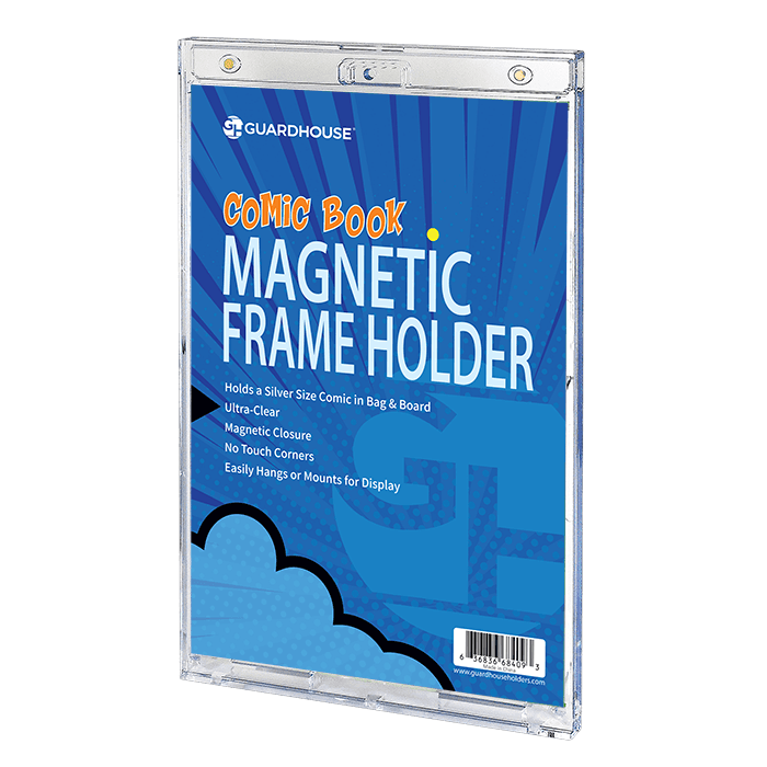 Comic Book Magnetic Frame Holder - Silver