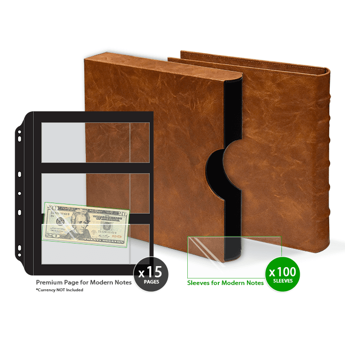 Deluxe Currency Album for Modern Notes with Slipcase - alternate view 2
