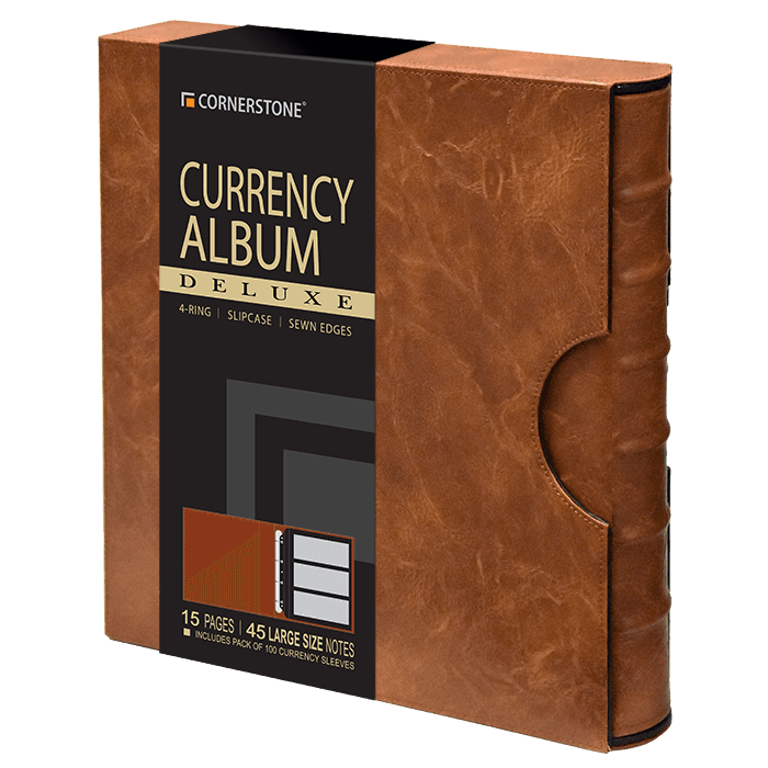 Deluxe Currency Album for Large Notes with Slipcase