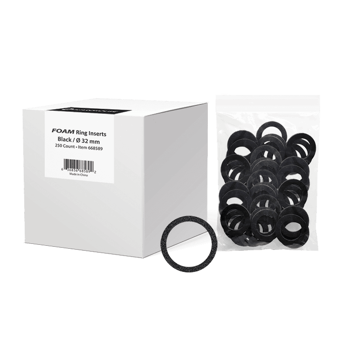 32mm Evocore Bulk Pack Large Foam Rings - 250 Pack