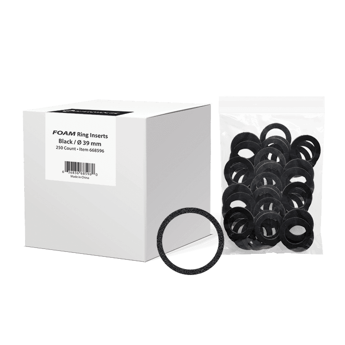 39mm Evocore Bulk Pack XL Foam Rings - 250 Pack