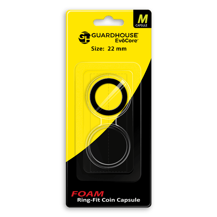 Evocore Foam Ring Capsule Retail Pack - 22mm