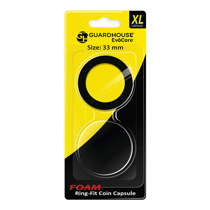 Evocore Foam Ring Capsule Retail Pack - 33mm