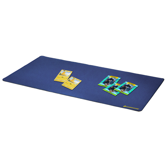 Desk Mat with Stitched Edges - 14 x 24 (Cobalt Blue) - alternate view 2