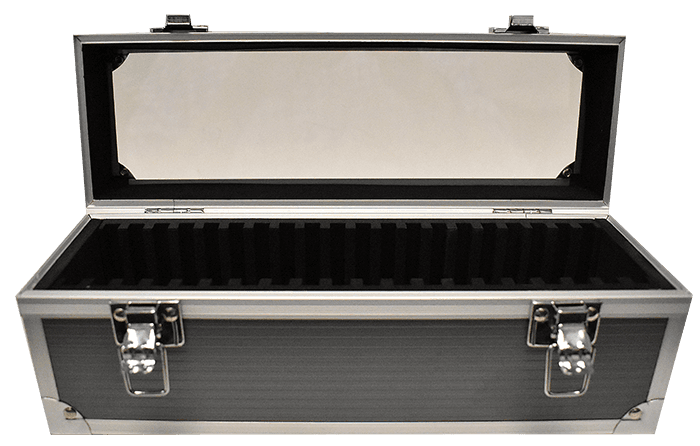 Falcon Series 20 Slab Box - Clear Top - Graphite - alternate view 1
