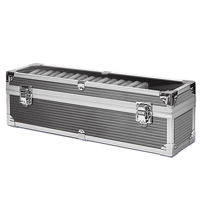 Falcon Series 25 Slab Box - Clear Top - Graphite