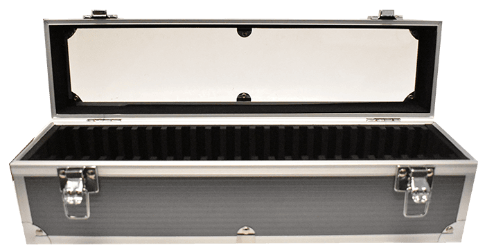 Falcon Series 25 Slab Box - Clear Top - Graphite - alternate view 2