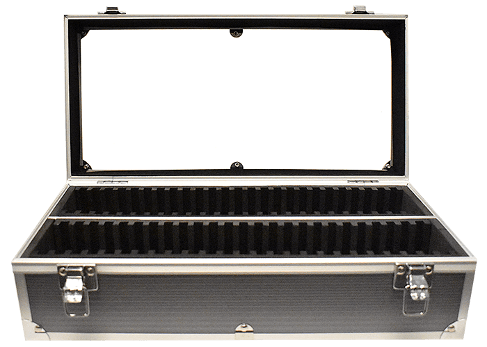 Falcon Series 50 Slab Box - Clear Top - Graphite - alternate view 2