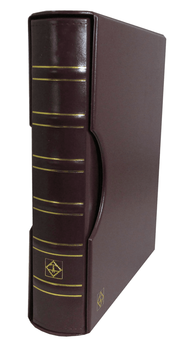 Lighthouse Grande 2 Pocket Graded Currency Album - Burgundy