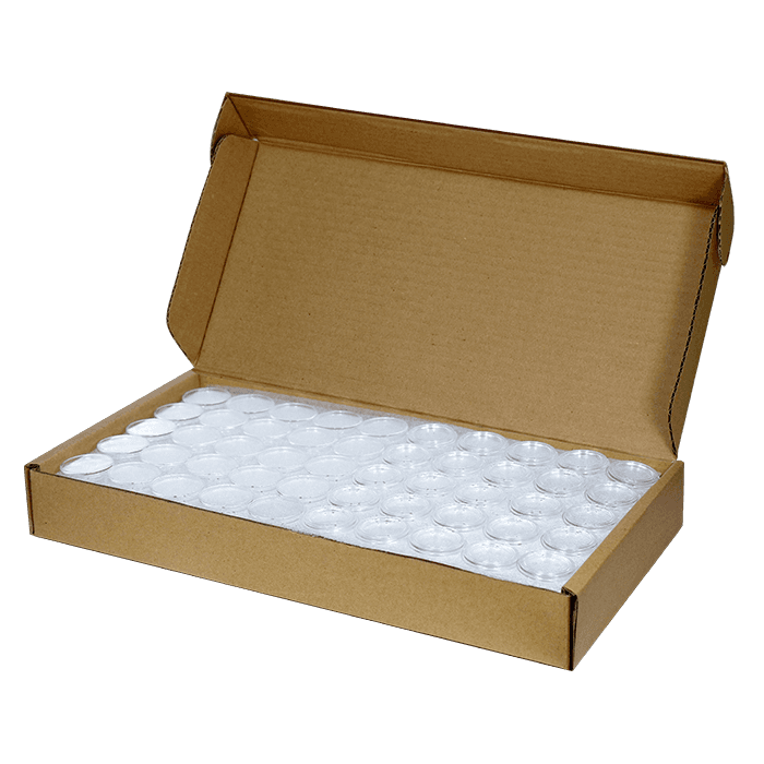 1/4 oz Gold Eagle 22mm bulk Direct-Fit EvoCore coin holders. 250 count box.