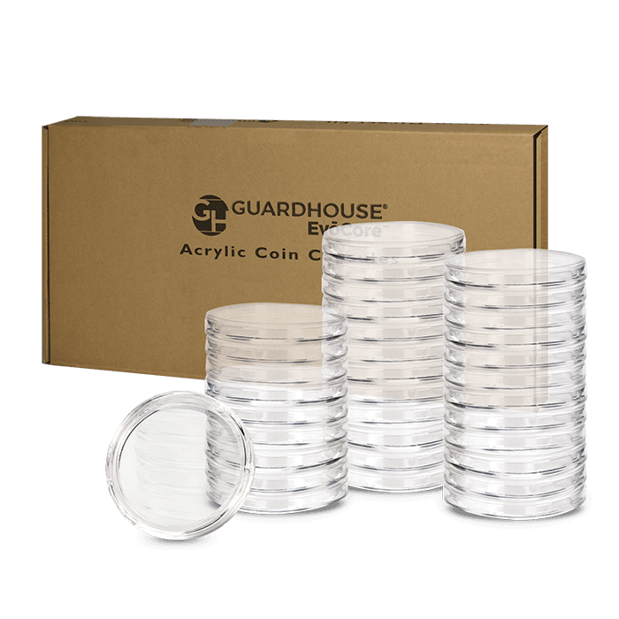 XL Ring-Fit Evocore Coin Holders. 250 Count Box.