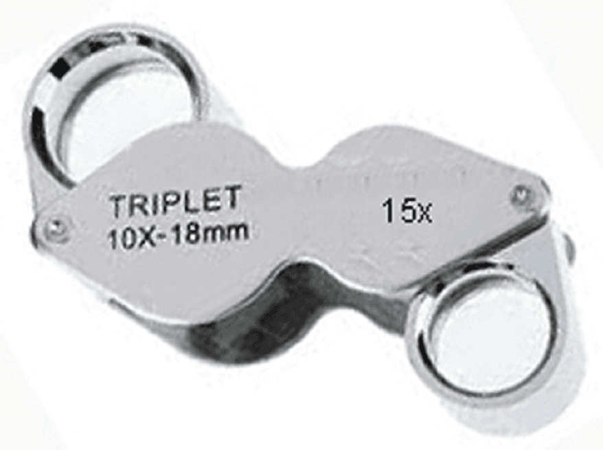 10x & 15x Twin Lens Triplet Loupe