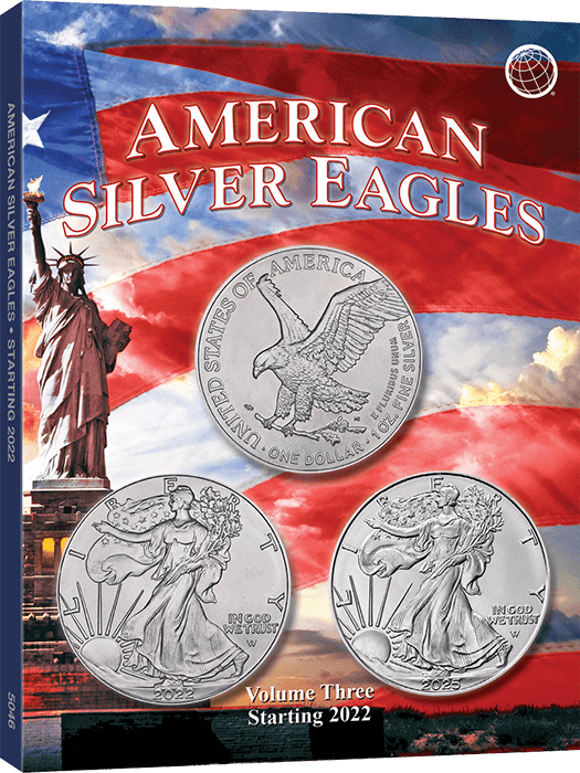American Silver Eagle No. 3 Folder, Starting 2022