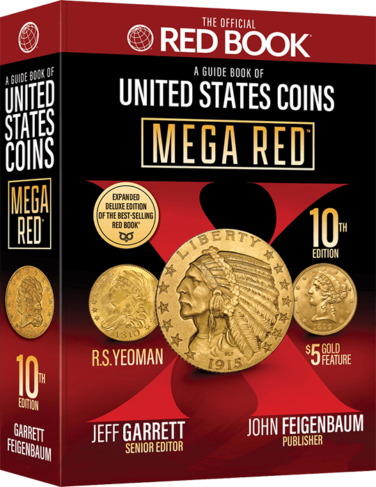 Mega Red: A Guide Book of United States Coins, Deluxe 10th Edition (Softcover)