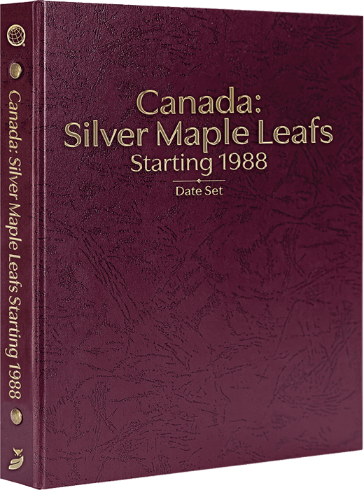 Canada Silver Maple Leafs: Starting 1988 Date Set (Burgundy)