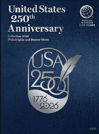Official Whitman Folder - P&D 2026 - 250th America Celebration