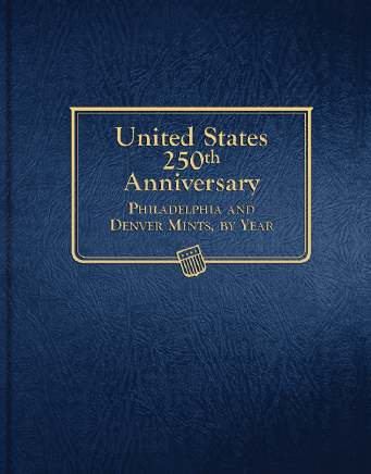 Whitman Classic Coin Album - P&D 2026 - 250th America Celebration