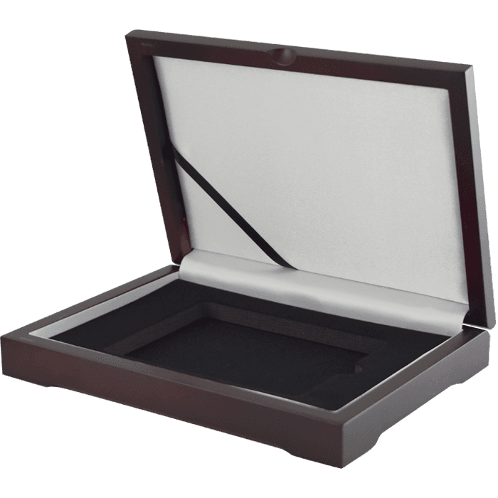 Wood Display Box - Holds the 2 in 1 PCGS Slab