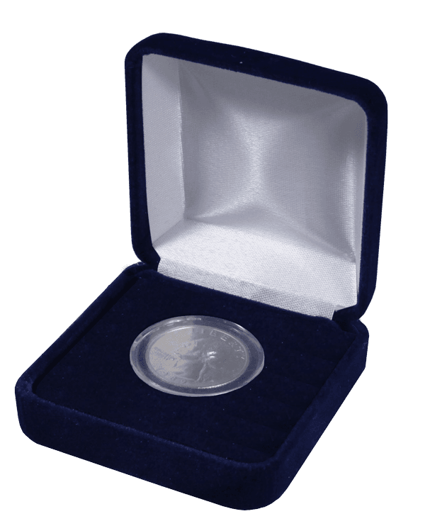 Coin Capsule Box - Holds a Small Size Coin Capsule