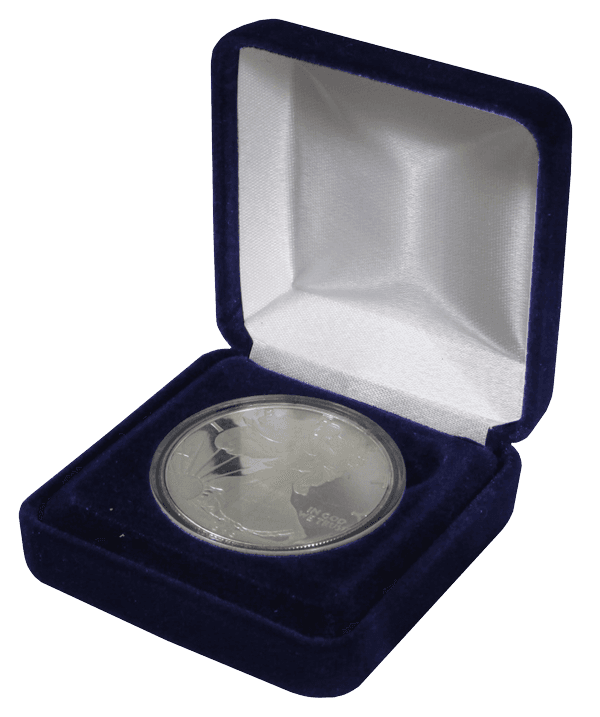 Coin Capsule Box - Holds a Large Size Size Coin Capsule