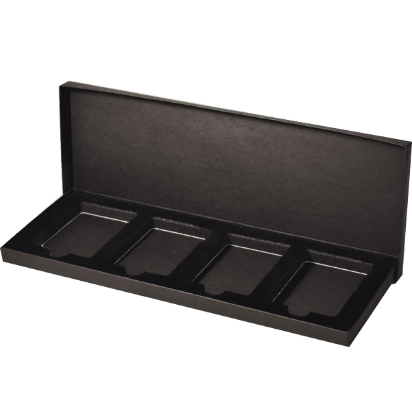 4 Slab Paperboard Certified Coin Gift Box - alternate view 2