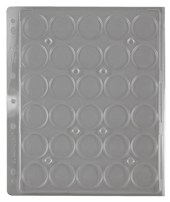 Coin Capsule Page - Medium (PET Vac Form) - alternate view 2