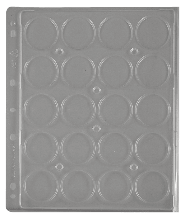 Coin Capsule Page - Large (PET Vac Form) - alternate view 2