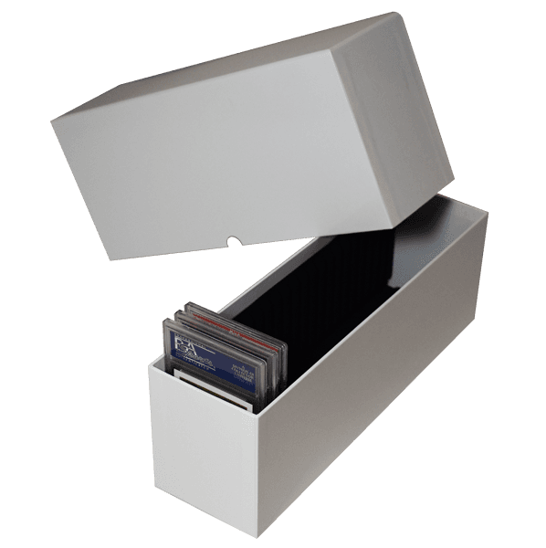 PSA Graded Card Storage Rail Box - Holds 25