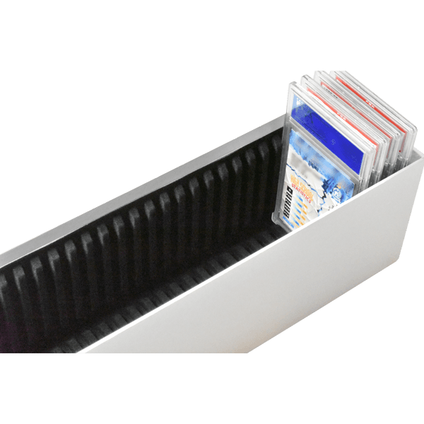 PSA Graded Card Storage Rail Box - Holds 25 - alternate view 1